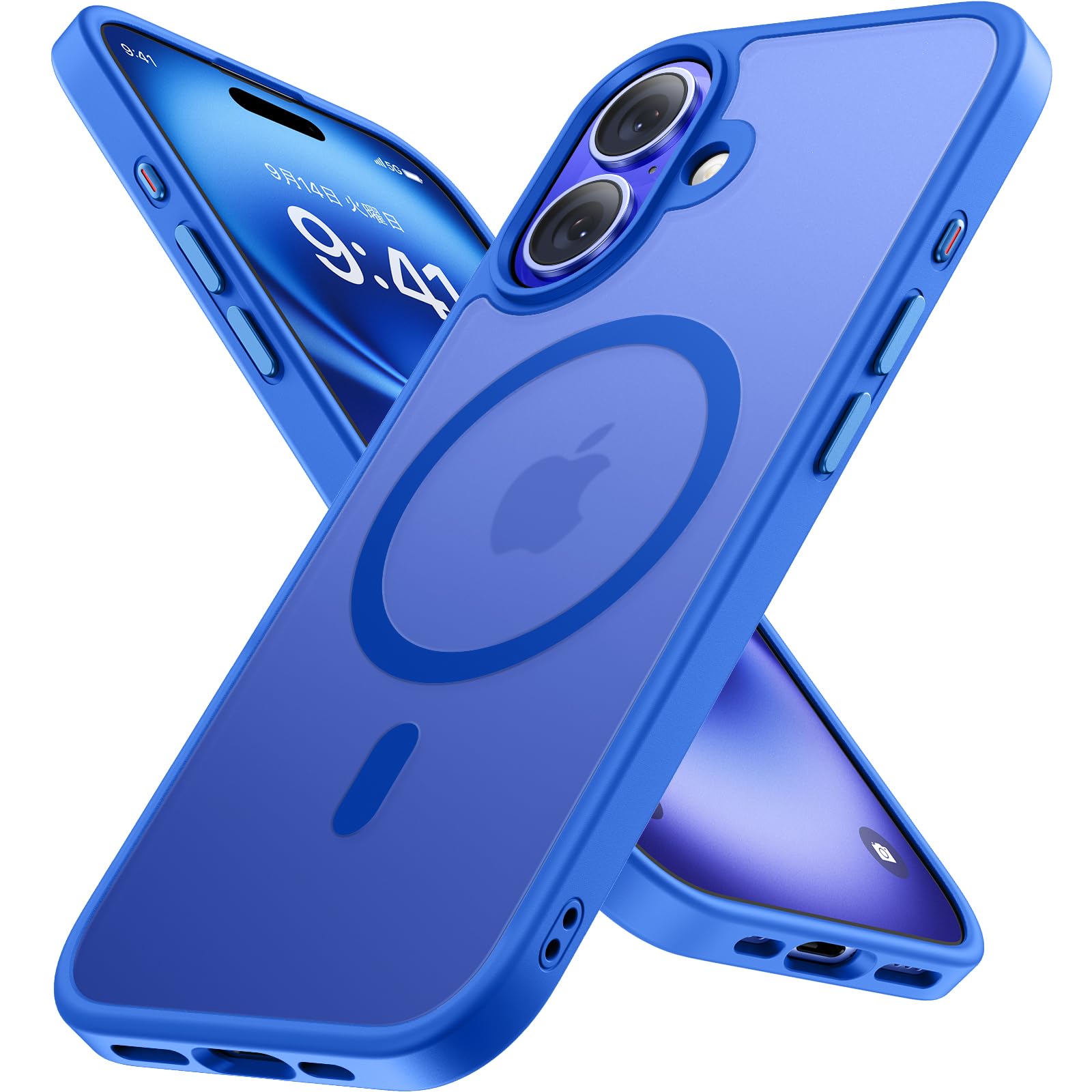 Amazon | Miracase iPhone 16 ケース【MIL米軍規格】耐衝撃 傷防止